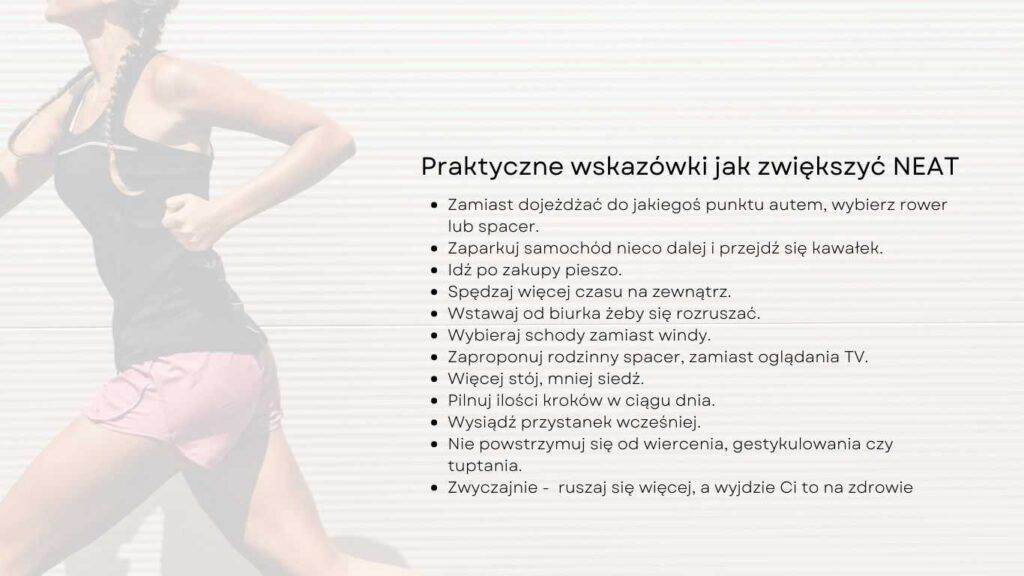 Neat - aktywność fizyczna pozatreningowa
